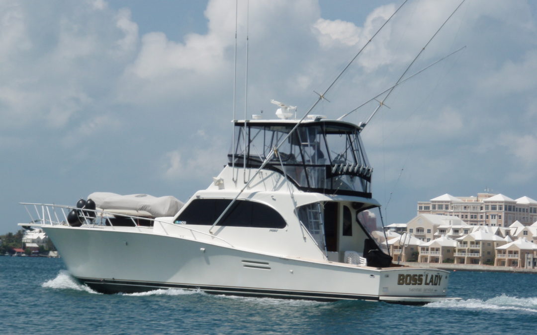 1989 Post Convertible Sport Fishing Yacht                     46′- $ 149,000.00 Bermuda